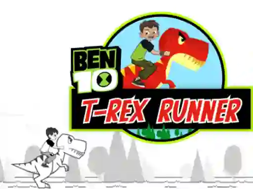 游戏Ben 10 T-Rex Runner在线