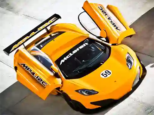 游戏McLaren GT3 Puzzle在线