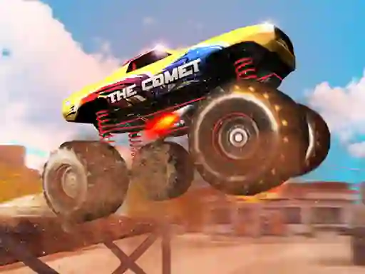 游戏Monster Truck Stunt Racer在线