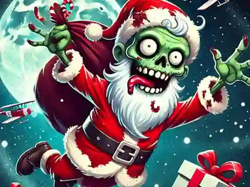 游戏Flappy Zombie Santa Christmas Game在线
