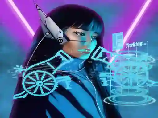 游戏Neon Cannon在线