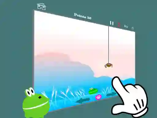 游戏Hunt feed the frog 2在线