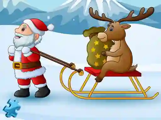 游戏Funny Santa Jigsaw在线