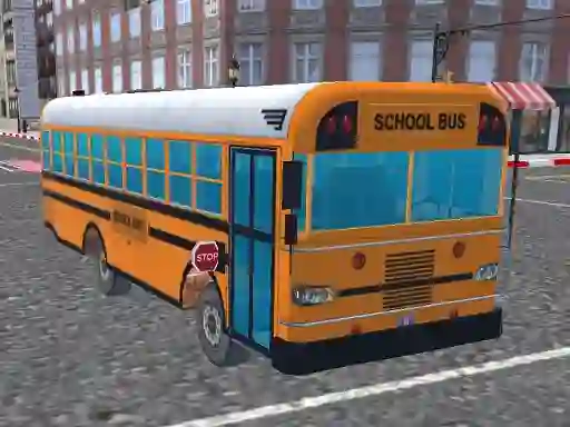 游戏Bus School Park Driver在线