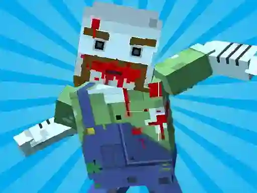 游戏Blocky Gun Warfare Zombie在线