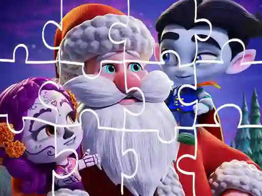 游戏Super Monsters Christmas Jigsaw在线