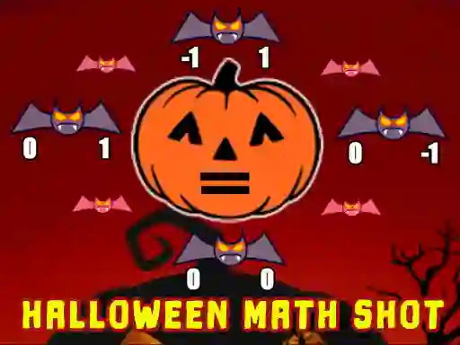 游戏Halloween Math Shot在线