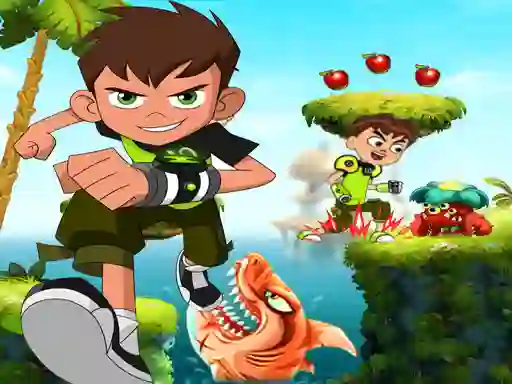 游戏Ben 10 Super Run Fast在线