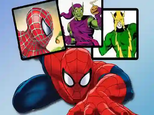 游戏Spiderman Match Cards在线