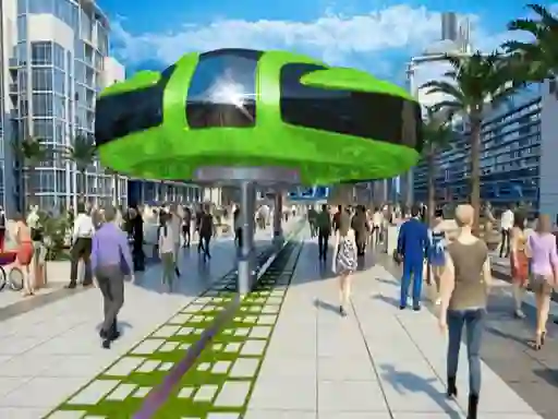 游戏Gyroscopic Elevated Bus Simulator Public Transport在线