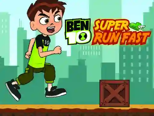 游戏Ben 10 Super Run Fast在线
