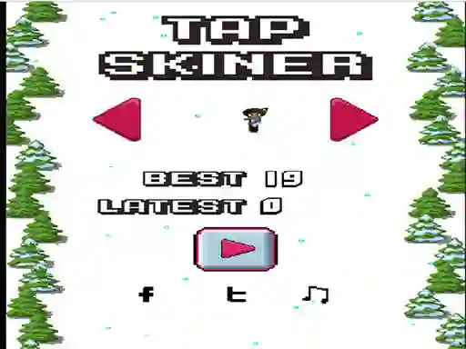 游戏Tap Skier在线