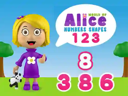游戏World of Alice Numbers Shapes在线