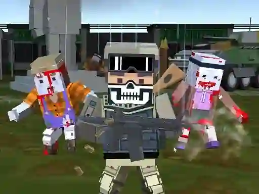 游戏Combat Pixel Arena 3D Zombie Survival在线