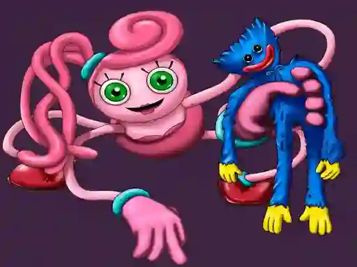 游戏Mommy Stikman Vs Huggy Wuggy在线