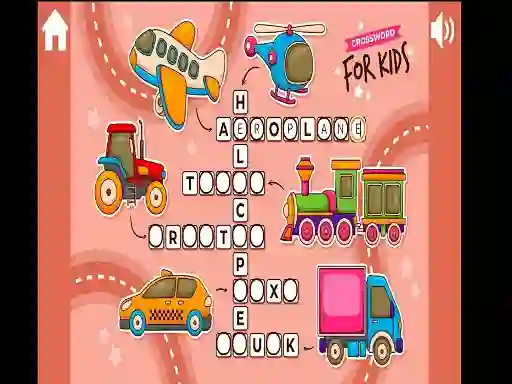 游戏Crossword for Kids在线
