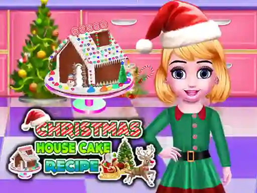 游戏Christmas House Cake Recipe在线