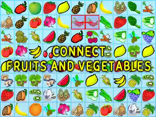 游戏Connect Fruits and Vegetables在线