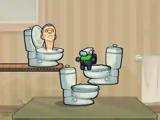 游戏Impostor Jump Skibidi Toilet在线