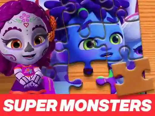 游戏Super Monsters Jigsaw Puzzle在线