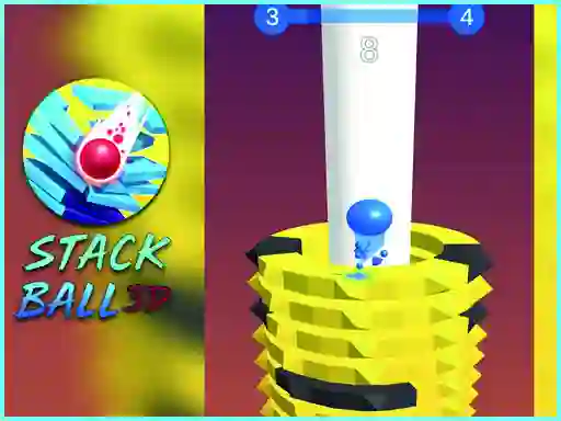 游戏Stack Bounce Ball 3d在线