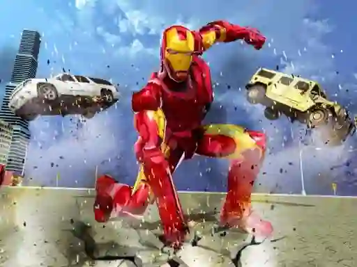 游戏Flying Iron Hero在线