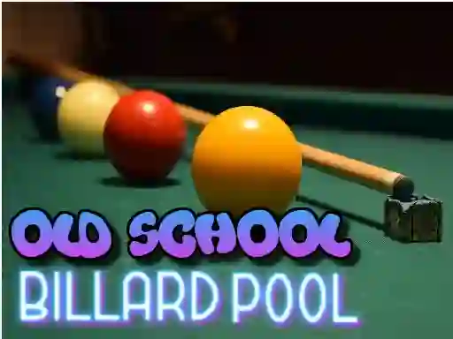 游戏Old School Billard Pool在线