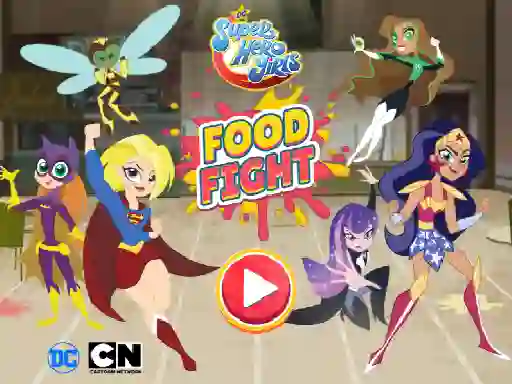 游戏DC Super Hero Girls Food Fight在线