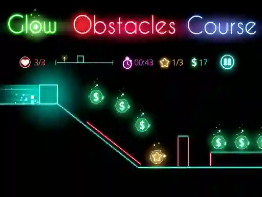 游戏Glow obstacle course在线