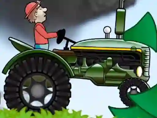 游戏Tractor Driving Hill Climb 2D在线