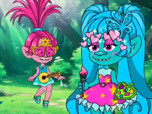 游戏Chibi Troll Fashion Maker在线