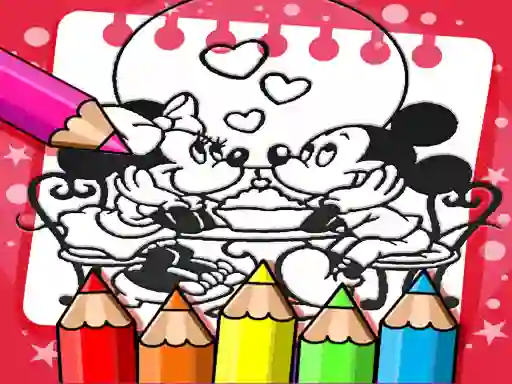游戏Mickey Mouse Coloring Book在线