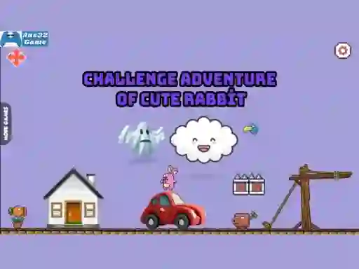 游戏Challenge adventure of cute rabbit在线