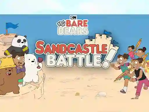 游戏Sandcastle Battle! We Bare Bears在线