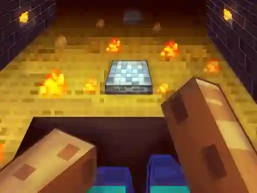 游戏Parkour in the cave 3D在线