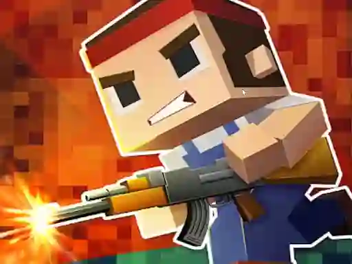 游戏Blocky Shooting Swat Multiplayer在线