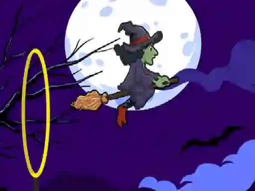 游戏Flying witch halloween在线