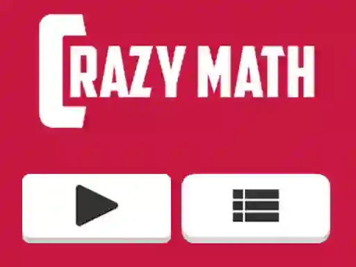 游戏Crazy Math在线