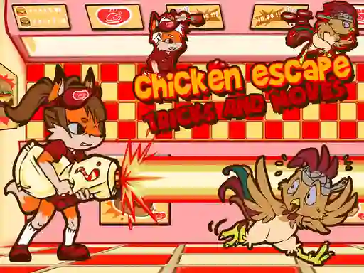 游戏Chicken Escape Tricks and moves在线