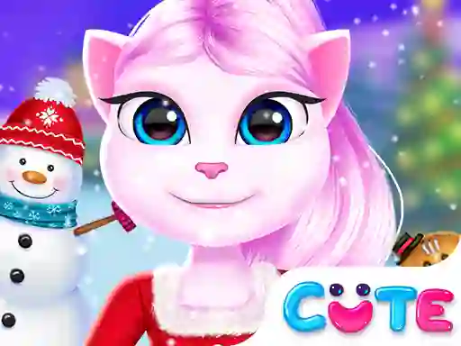 游戏Angela Christmas Decor Game在线