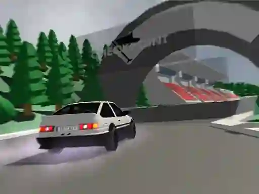 游戏Low poly car racing在线