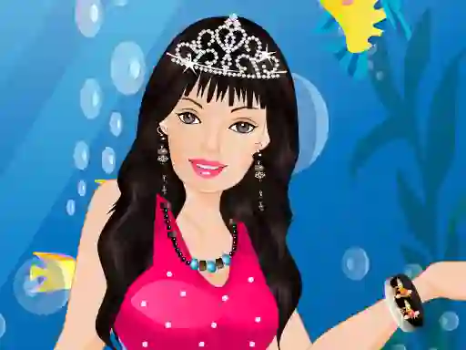 游戏Barbie Mermaid Dressup在线