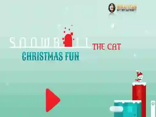 游戏Snowball The Cat Christmas Fun在线
