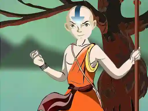 游戏Avatar Aang DressUp在线