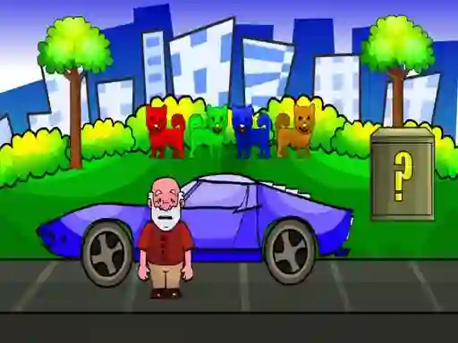 游戏Find The Old Man's Car Key在线