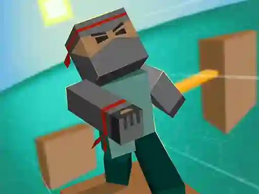 游戏Blocky Parkour Ninja在线