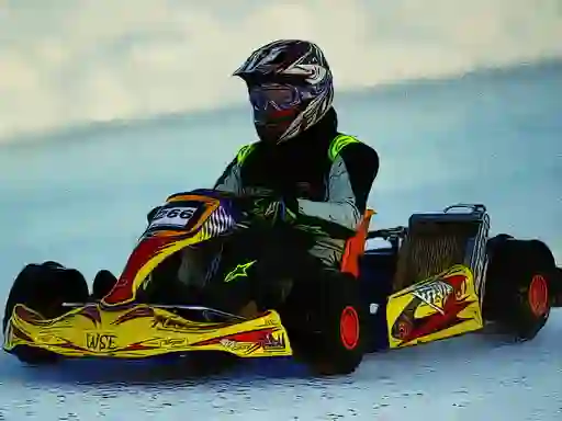 游戏Kart Racing Jigsaw在线