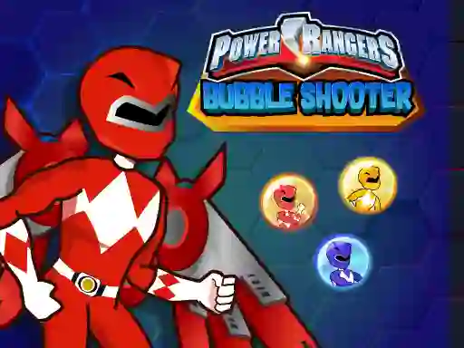 游戏Power Rangers Bubble Shoot在线