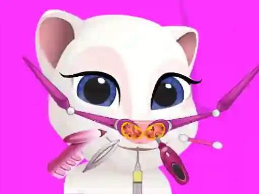 游戏Little Angela Nose Doctor在线