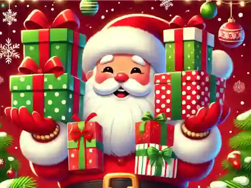 游戏Christmas Gift Jump在线